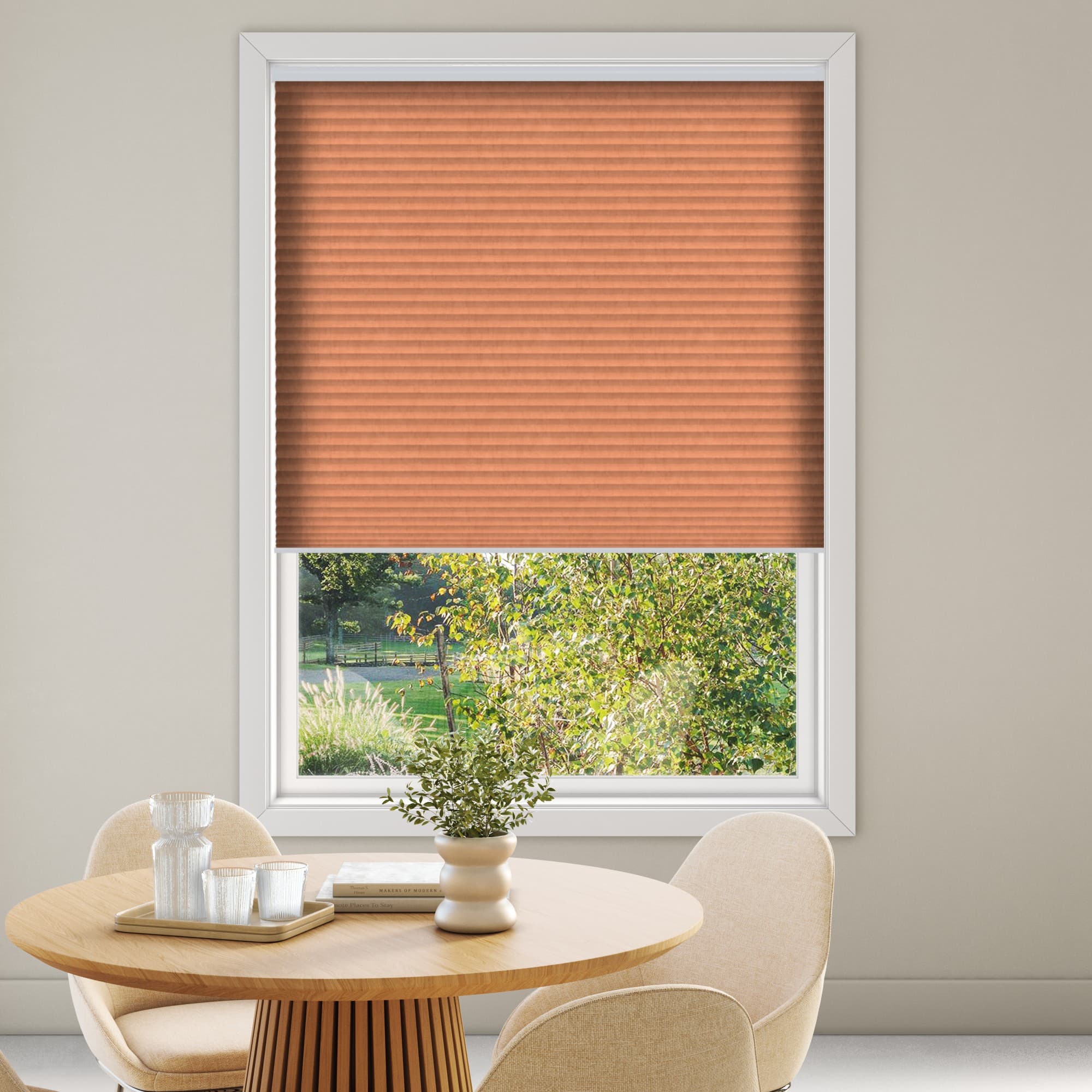 Opal Crush Topar® FR Re-Life 1904 Pleated Blind