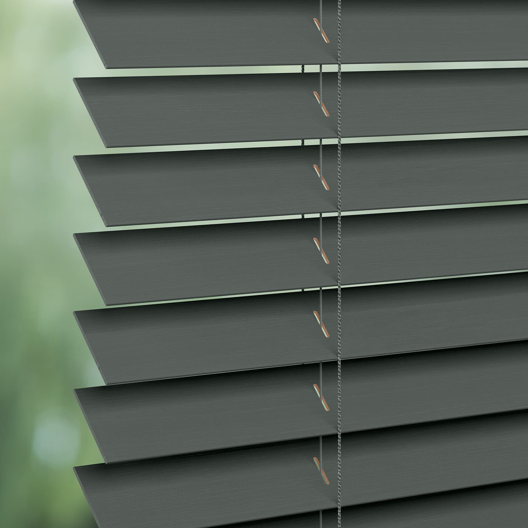 Vintage 8344 Wood Venetians