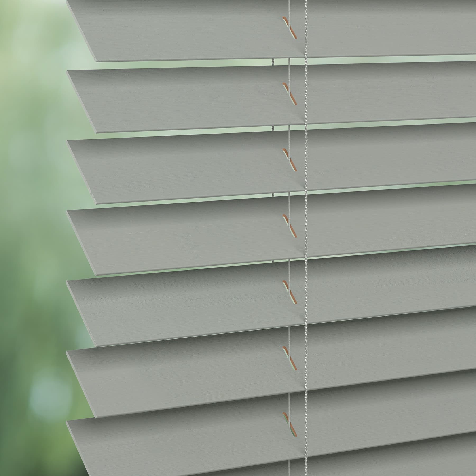 Vintage 8329 Wood Venetians