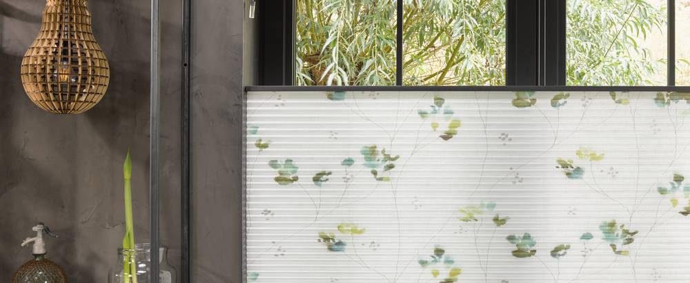Stores Duette® à dessin floral