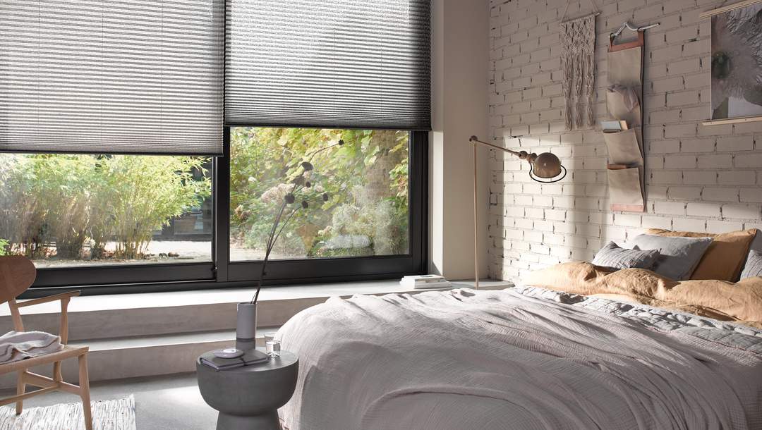 Stores Plissés chambre à coucher