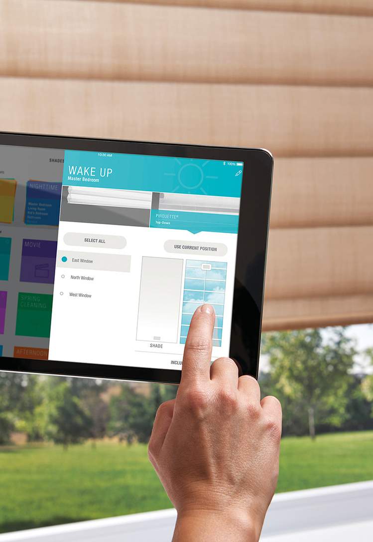 Luxaflex® PowerView® Automation - programmer des scènes