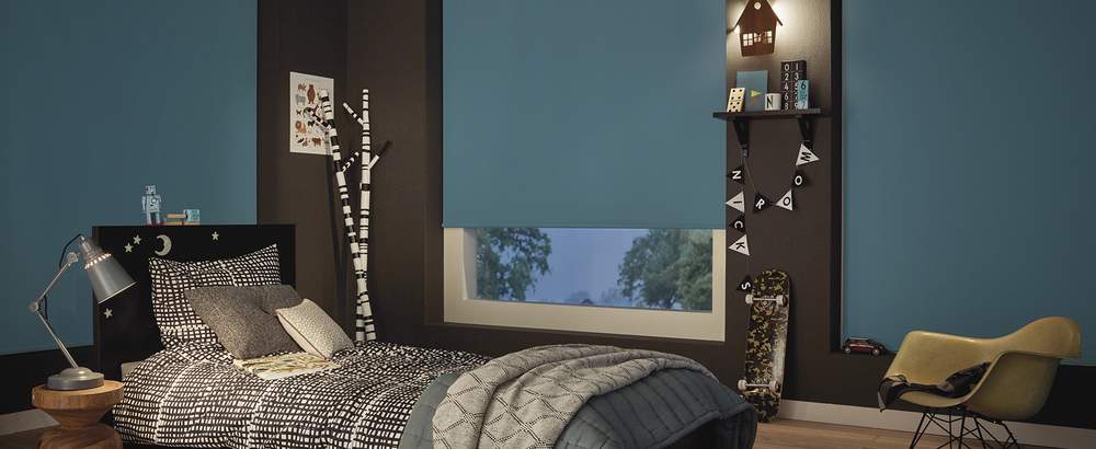 Stores Rouleaux Luxaflex® - Chambre d'enfant