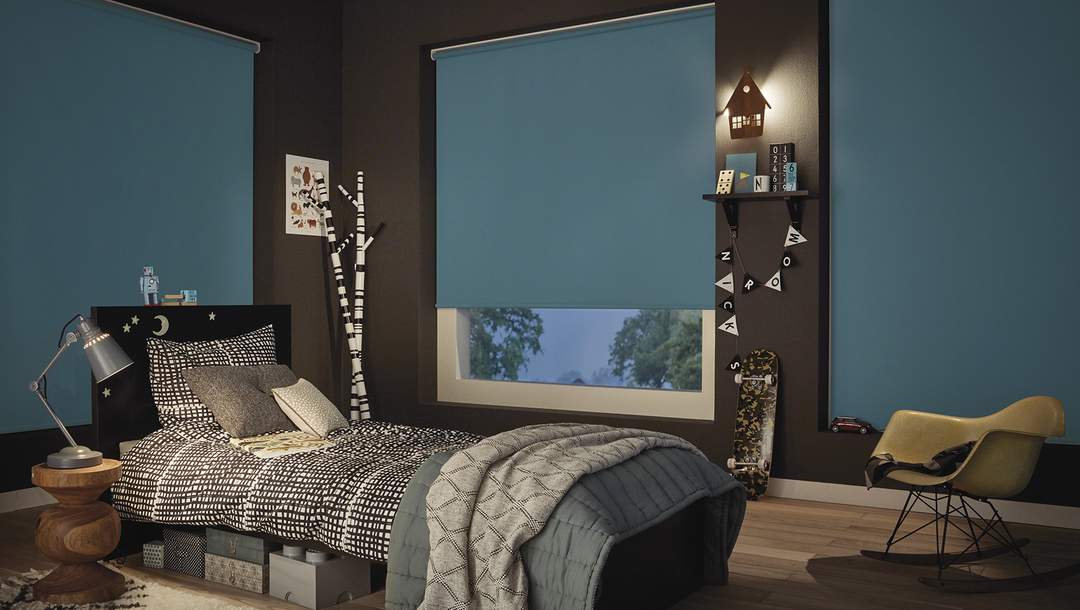 Stores Rouleaux Luxaflex® - Chambre d'enfant