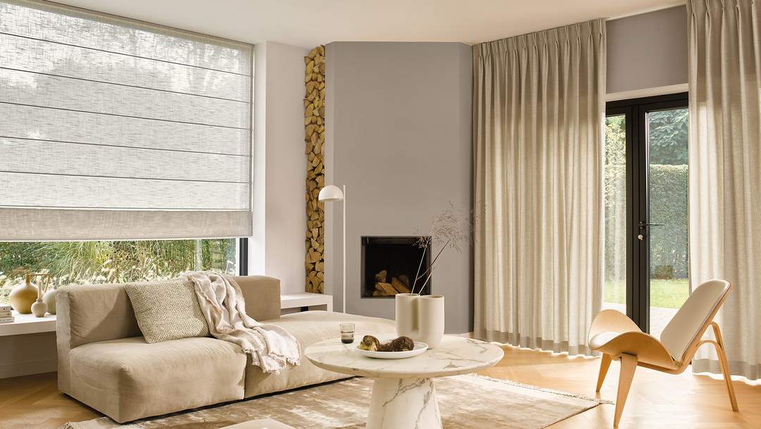 rideaux et stores textiles