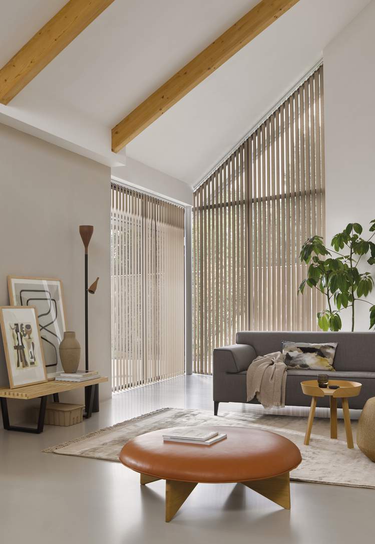 une gestion flexible de la lumière avec les Stores Californiens Luxaflex®.