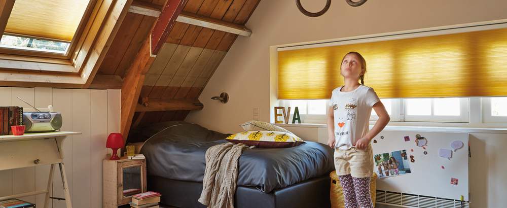 Stores Duette® Luxaflex® - Chambre d'enfant