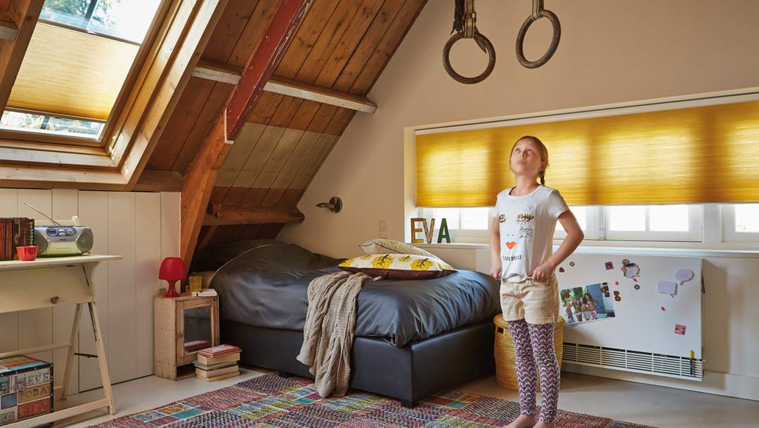 Stores Duette® Luxaflex® - Chambre d'enfant