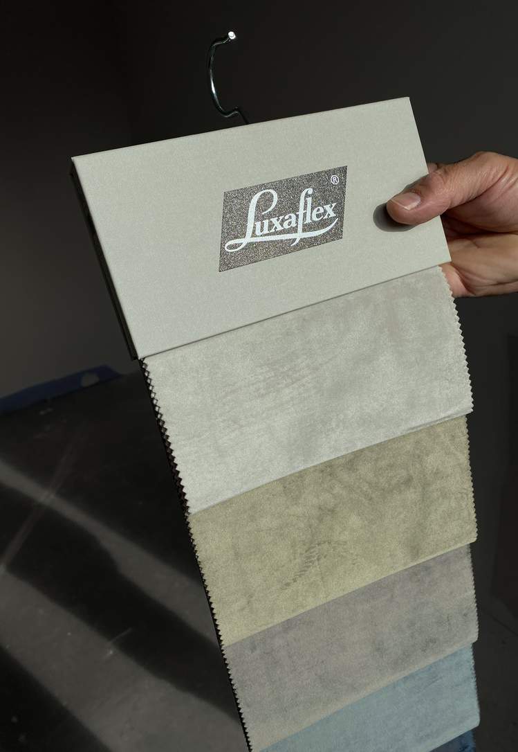 tissus velours pour rideaux Luxaflex®