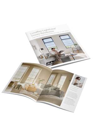 brochure stores enrouleurs Luxaflex LightLine®